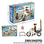 Mini Block Sepeda Motor Polisi Set Wange 59 Pcs Super Police Dr. Luck Box @0