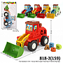 Truk Konstruksi Bulldozer F/W + Huruf ABCD Super Fast / Toys Ktg Opp @72