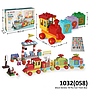 Block Kereta Api 78 Pcs Fun Train Box Window @16