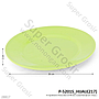 Piring Melamin Polos 26x2 cm PB-10C-S Loose Pack @120