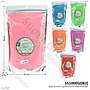 Magic Sand Refill 1 Kg Sand  Warna Ziplock Pouch @36