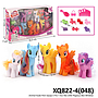 Kuda Poni Sayap 5 Pcs + Acc My Little Pegasus Box Window @72