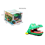 Game Toys Buaya Gigit B/O Madness Crocodile Box Window @12