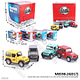 Diecast Mobil Jeep Wrangler 1:48 P/B Modern City 1 Box 24 Pcs 4 Warna Box Window @288