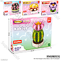 Mini Block Bunga Fun Blox Kaktus 1 Ikat 4 Pcs Box @24
