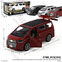 Diecast Mobil Alphard P/B 1:32 Bisa Buka Pintu Die-Cast Model 1 Set 3 Pcs1 Inner 60 Pcs Box Window @120
