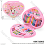 Alat Mewarnai Koper Love Crayon Set 72 Pcs Happy Day RSM3308 1 Inner 12 Pcs Koper @24