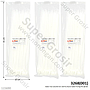 Kabel Ties 3,6x250 mm 100 Pcs Nylon Cable Tie Ktg PVC @100