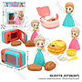 Cooking Set Boneka Magic Com / Microwave Snow Princess 1 Inner 96 Pcs Ktg PVC @192